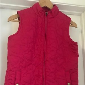 Quilted Vest Pink Gap NWT